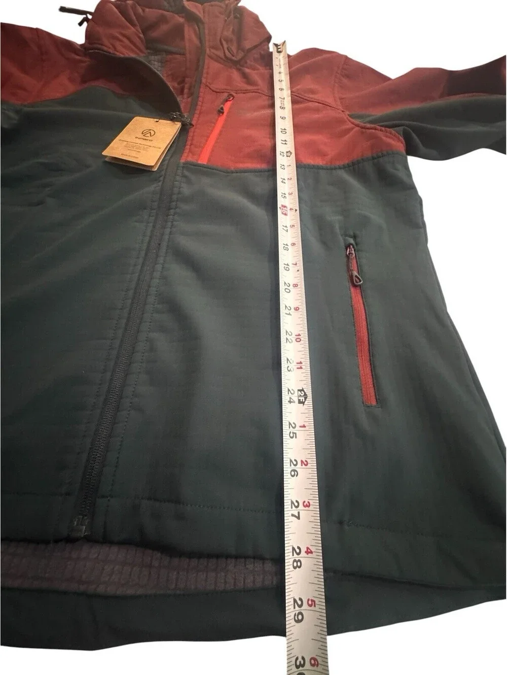 Inpako Men's Fleece Lined Waterproof Windproof Soft shell Jacket Size XL
